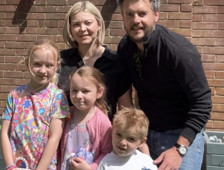 Mike & Jess and their children